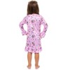 Minions Pajama It's So Fluffy Long Sleeve Raglan Ruffle Nightgown - 4 of 4