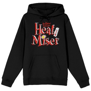 The Year Without Santa Claus Heat Miser Men's Black Graphic Hoodie - 1 of 3