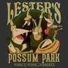 Men's A Goofy Movie Lester's Possum Park T-Shirt - 2 of 4
