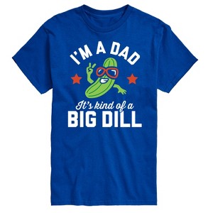 Men's - Instant Message - Dad Kind Of Big Dill Short Sleeve Graphic T-Shirt - 1 of 4