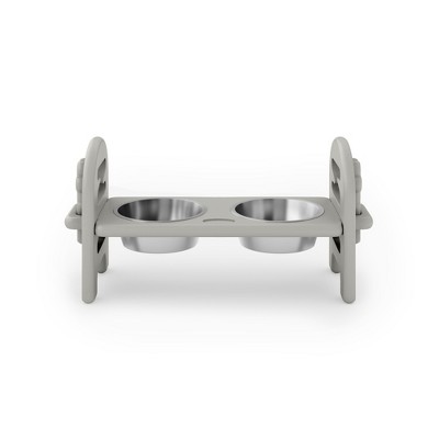 Mewoofun Adjustable Pet Bowl for Feeding, Travel-Ready Design