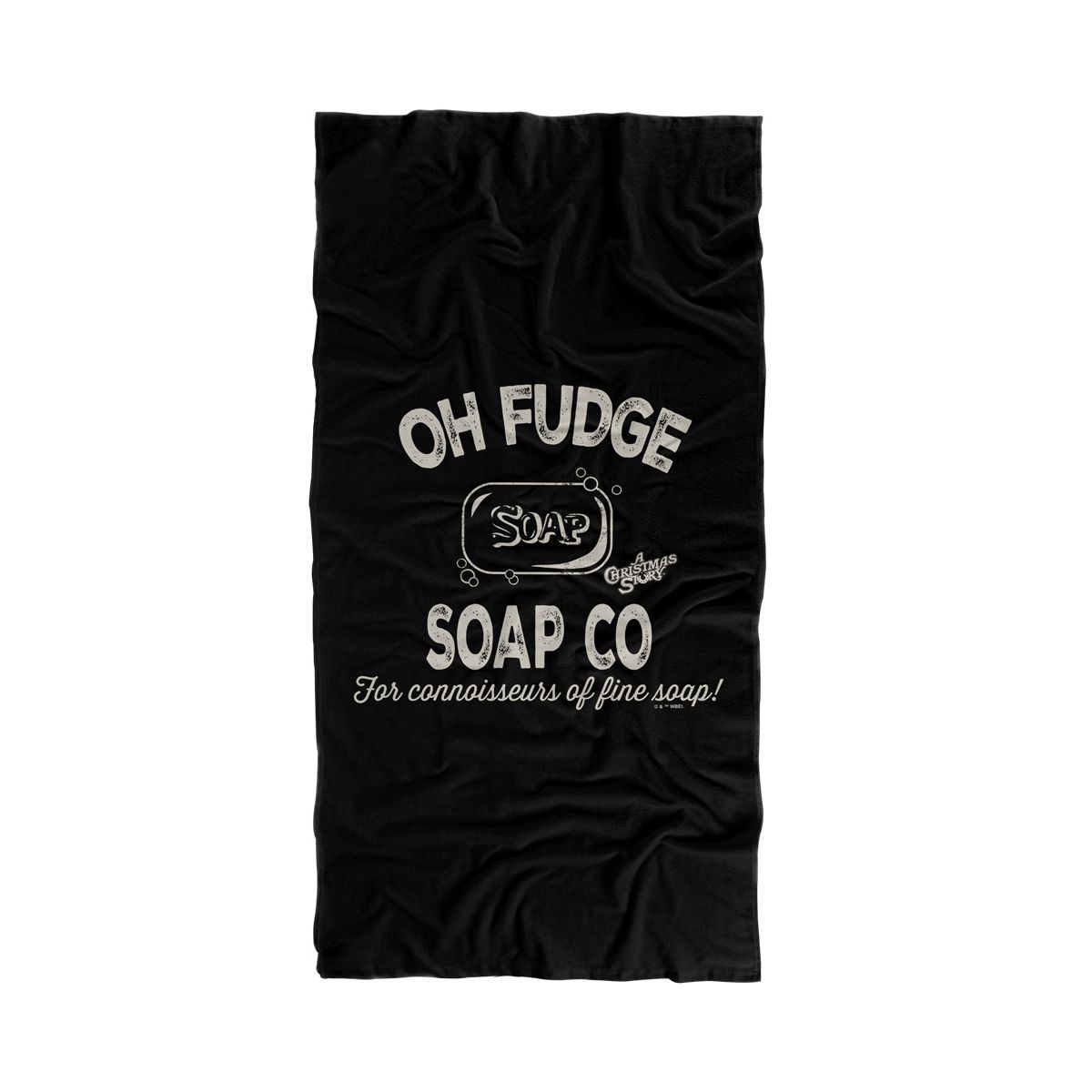A Christmas Story Oh Fudge Soap Connoisseur 30" x 60" Beach Towel