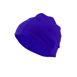 Unique Bargains Elasticity Swim Cap 5.51"x8.66" 1 Pc - 1 of 4
