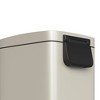 Metal Trash Can with Lid - Step-on Kitchen Garbage Bin, Rustproof, Waterproof with Inner Bucket & Soft Close Lid - 3 of 4