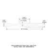 Kenco Outfitters 36" Canoe Yoke - Clear Finish - 3 of 4