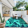 Lahome Back to College Series Monarch Butterfly Outdoor Plastic Straw Rug-Waterproof Reversible Mat for Patio, Backyard, Camping, RV Awning - 4 of 4