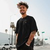 Dalix Mens Lil Alien Heavy Weight Cotton Tee - 4 of 4