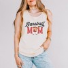 Simply Sage Market Women's Baseball Mom Teddy Bear Garment Dyed Heavy Weight Tank - 2 of 2