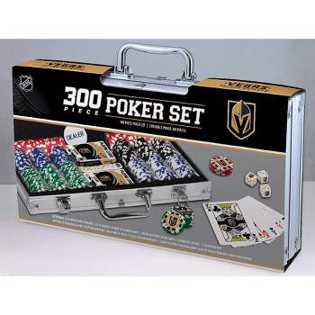 MasterPieces 300 Piece Poker Chip Set - NHL Vegas Golden Knights