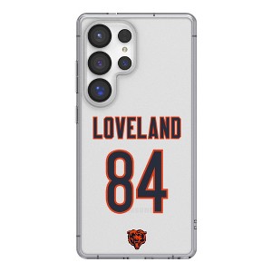 NFL Chicago Bears Players Game Tactic Clear Cell Phone Case for Samsung Galaxy - 1 of 4