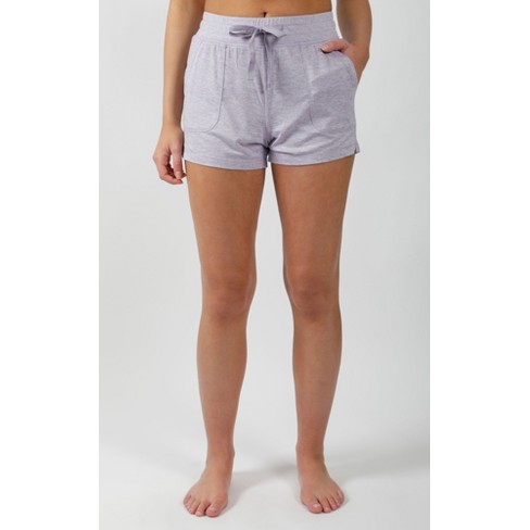 90 Degree By Reflex Super Soft Cationic Heather Lounge Shorts