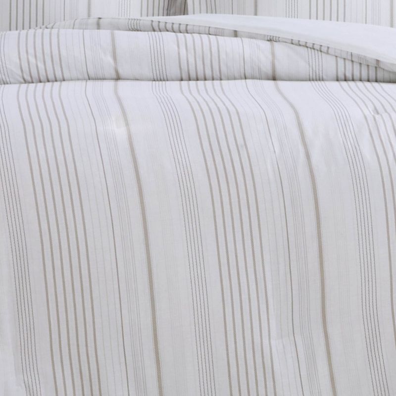 Cottage Classics Warm Hearth Stripe Comforter Set, 3 of 5