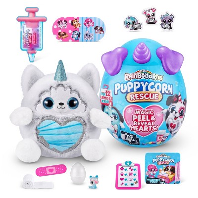 5 Surprise Plushy Pets Series 1 by ZURU (3 Pack) Cute Stuffed Animal  Miniature Toys,  Exclusive, Mystery Collectible Plushies for Kids and  Girls