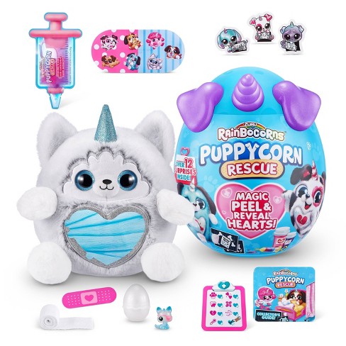 Plushy Zuru 5 Surprise Pets Mystery Set - Surprise Mini Stuffed Animal  Mystery Bundle with Bonus Stickers and More (Mystery Plushies for Kids)