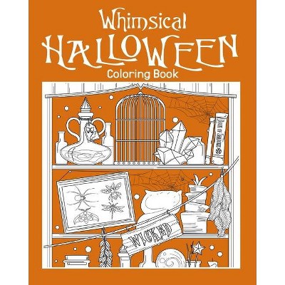 Whimsical Halloween Coloring Book - by  Paperland (Paperback)