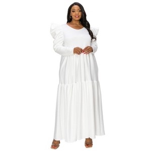 L I V D Women's Isabel Tiered Maxi Dress - 1 of 3