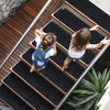Costway 15 PCS Slip-resistant Stair Mats 30'' x 8'' Non-Slip Stair Treads Carpet - 3 of 4
