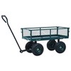 vidaXL Garden Hand Trolley Green 551.2 lb - 3 of 4