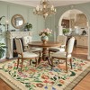 Washable Rugs for Living Room, Non Slip Floral Area Rug - 3 of 4