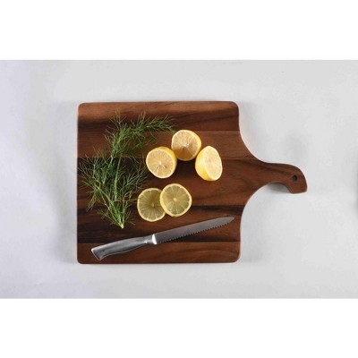 Large Acacia Wood Rectangular Cutting and Serving Board