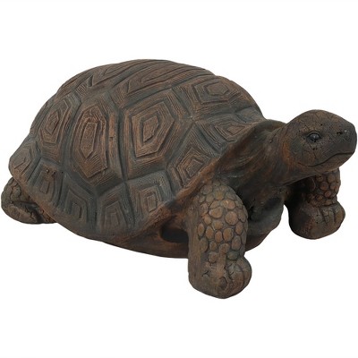 Sunnydaze Indoor/Outdoor Lifelike Large Tanya the Tortoise Patio Garden Yard Entryway Decorative Statue - 20"