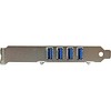 StarTech 4 Port PCIe SuperSpeed USB 3.0 Controller Card Adapter w/ UASP - 2 of 4