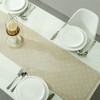 Anna-Kaci Dainty Daisy Print Tablecloth with Soft Neutral Background - 2 of 4