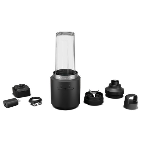 K400 Variable Speed Blender with Personal Blender Jar Black