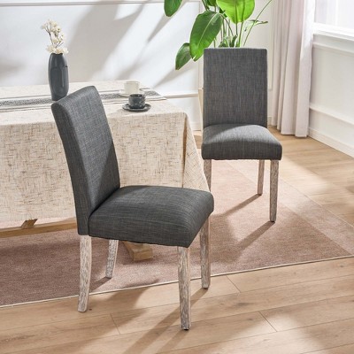 FERPIT 2 Pack Stylish Modern Upholstered Dining Chairs