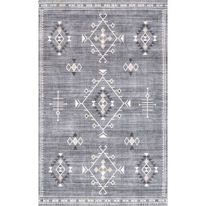 Nuloom Shenai SplashGuard Machine Washable Area Rug - 1 of 4