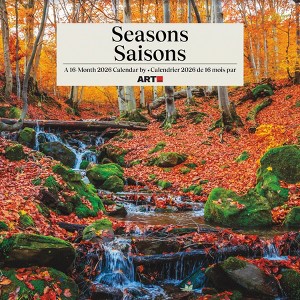 Trends International 2026 Seasons Bilingual French 12"x12" Wall Calendar - 1 of 4