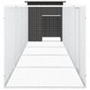 vidaXL Chicken Cage Anthracite Galvanized Steel Large Chicken Cage - 4 of 4