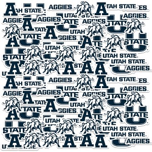 Utah State University 100Ct Sticker Packs Miscellaneous 100 Ct. Sticker Pack - 1 of 4