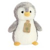 Aurora Medium Eco Hugs Penguin Eco Nation Eco-Friendly Stuffed Animal Grey 11" - image 2 of 4