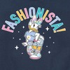 Girls' - Disney - Fashionista Graphic Long Sleeve Fleece Sweatshirt - 2 of 4