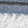 50"x60" Farmhouse Striped Throw Blanket Blue - Design Imports: Cozy Cotton, Machine Washable - 2 of 4