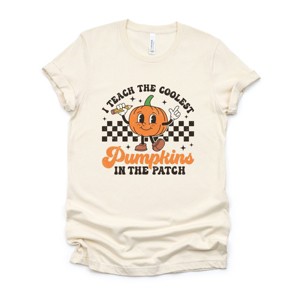 Simply Sage Market I Teach The Coolest Pumpkins In The Patch Short Sleeve Tee - 1 of 4
