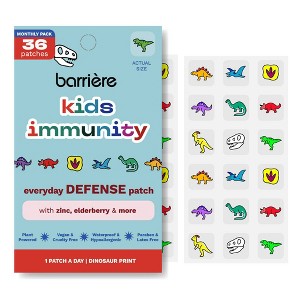 funky mommy glutathione barriere Kids' Immunity Defense Dinosaur Patches