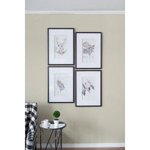 Set of 4 Botanical Wall Art Prints, Home Decor for Living Room, Dining Room, Bedroom, Hallway, 20 x 28 - 1 of 1