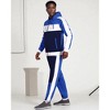 Mens' 2-Piece Jogger Sweatsuit Color Block Sweat jacket Sweatpants Fleece suit - 2 of 4