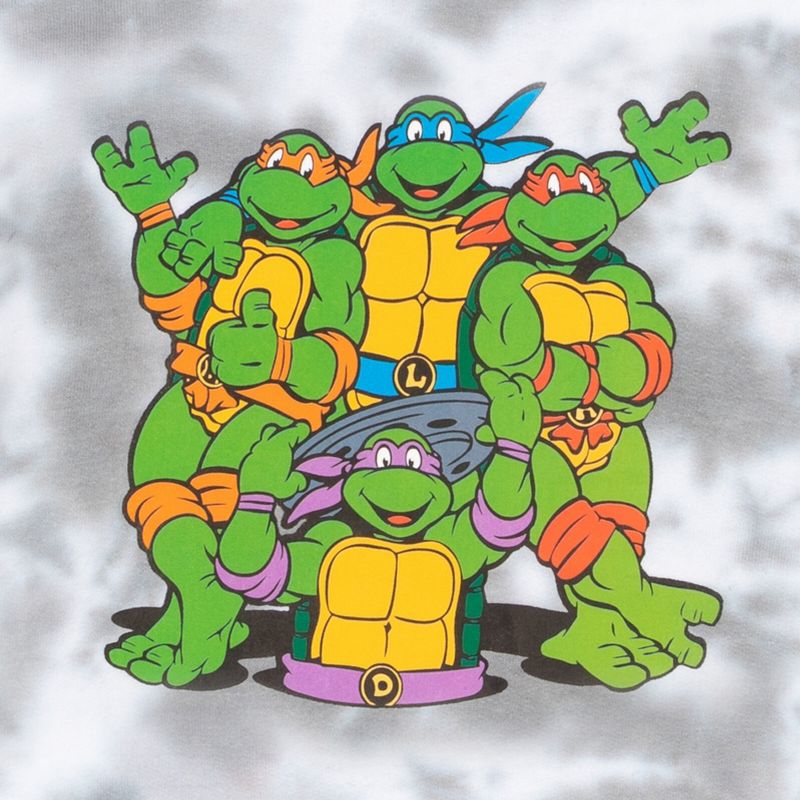Teenage Mutant Ninja Turtles TMNT Leonardo Michelangelo Donatello Raphael Fleece Pullover Hoodie Toddler to Big Kid, 3 of 7