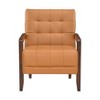 CAVINAS Modern Accent Chair Living Room Chair Armchair Comfy Chair Lounge Chair for Living Room, Bedroom - 4 of 4
