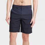 Men's 9" Striped Hybrid Swim Shorts - Goodfellow & Co™ Black