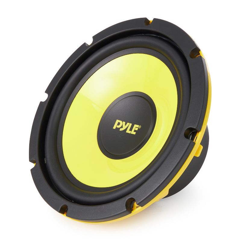 Pyle 400W 8 Inch 4 Ohm Pro Midbass Woofer Audio Component Woofer Sound Speaker System with 3.58 Inch Mount Depth for Car Stereo, 1 of 7