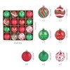 Christmas Balls Ornaments, 16PCS Colored Shatterproof Decorative Hanging Tree Decorations Baubles Set - 3 of 4
