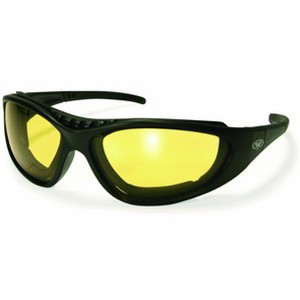 Global Vision Eyewear Freedom 24 Photochromic Safety Motorcycle Glasses with Yellow to Smoke Sunlight Reactive Lenses - 1 of 1