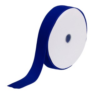 Unique Bargains Soft Single Face Spool Silky Velvet Ribbon for Bouquets DIY Crafts - 1 of 3