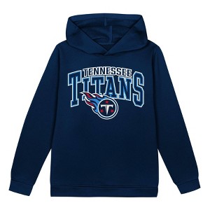 NFL Tennessee Titans Toddler Boys' Poly Fleece Hooded Sweatshirt - 1 of 1