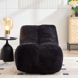 Polyester Bean Bag Sofa Chair with Sponge Filling for Adults, Soft Plump Seat for Gaming and Reading, Lightweight and Compressed-Baofuwish - 1 of 4