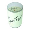 Rewined 'With a Twist' Gin Fizz Soy Candle in Repurposed Wine Bottle, 10oz - 2 of 2